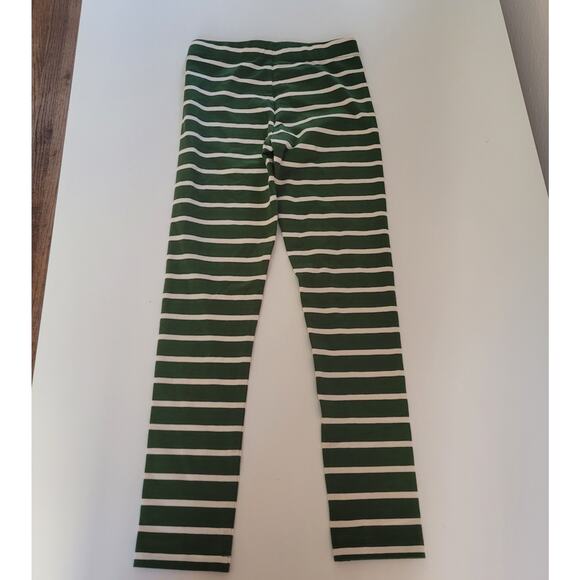 Primary Green Striped Leggings - Picture 7 of 7
